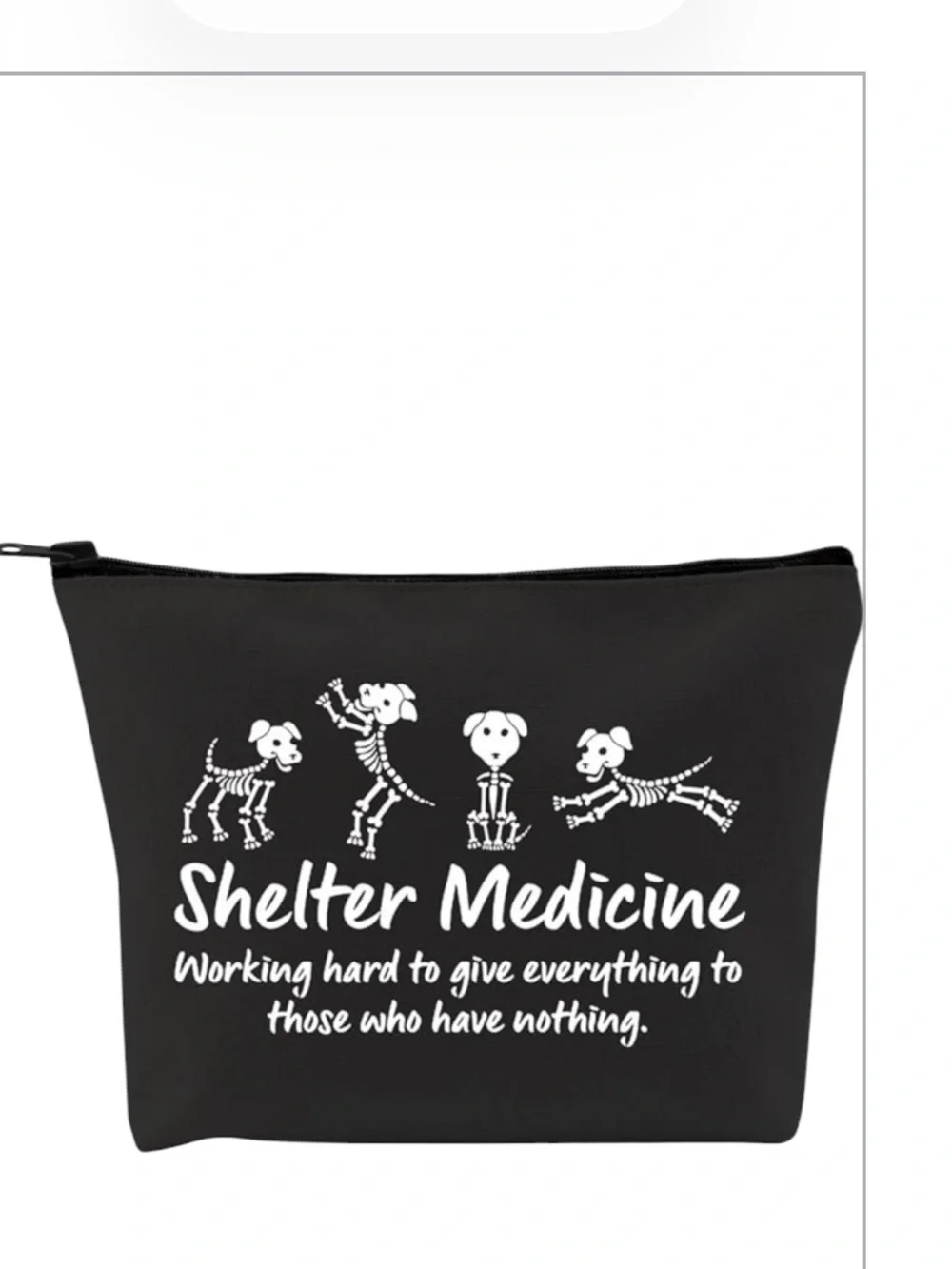 GJTIM women’s Shelter Medicine Graphic Makeup Bag